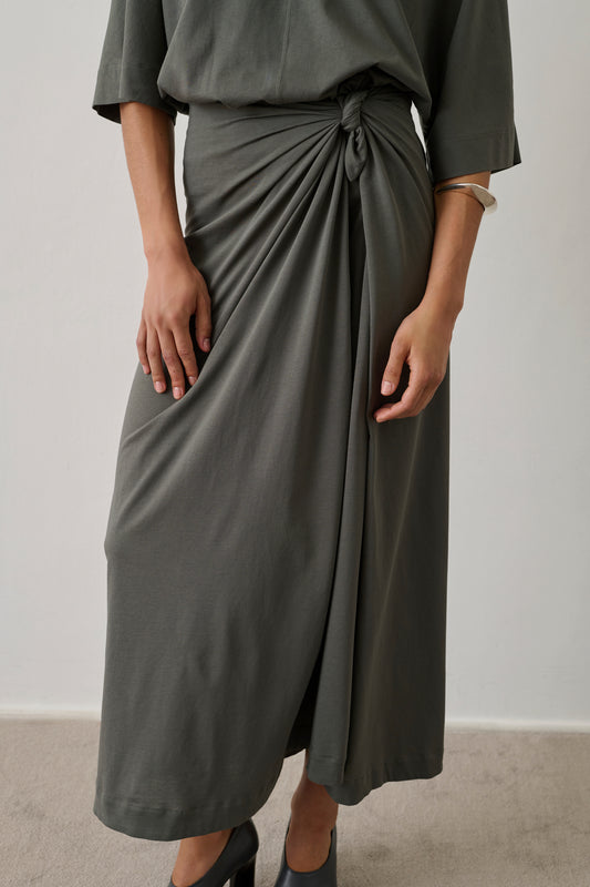 Jupe Goa - Ardoise - Coton - Femme