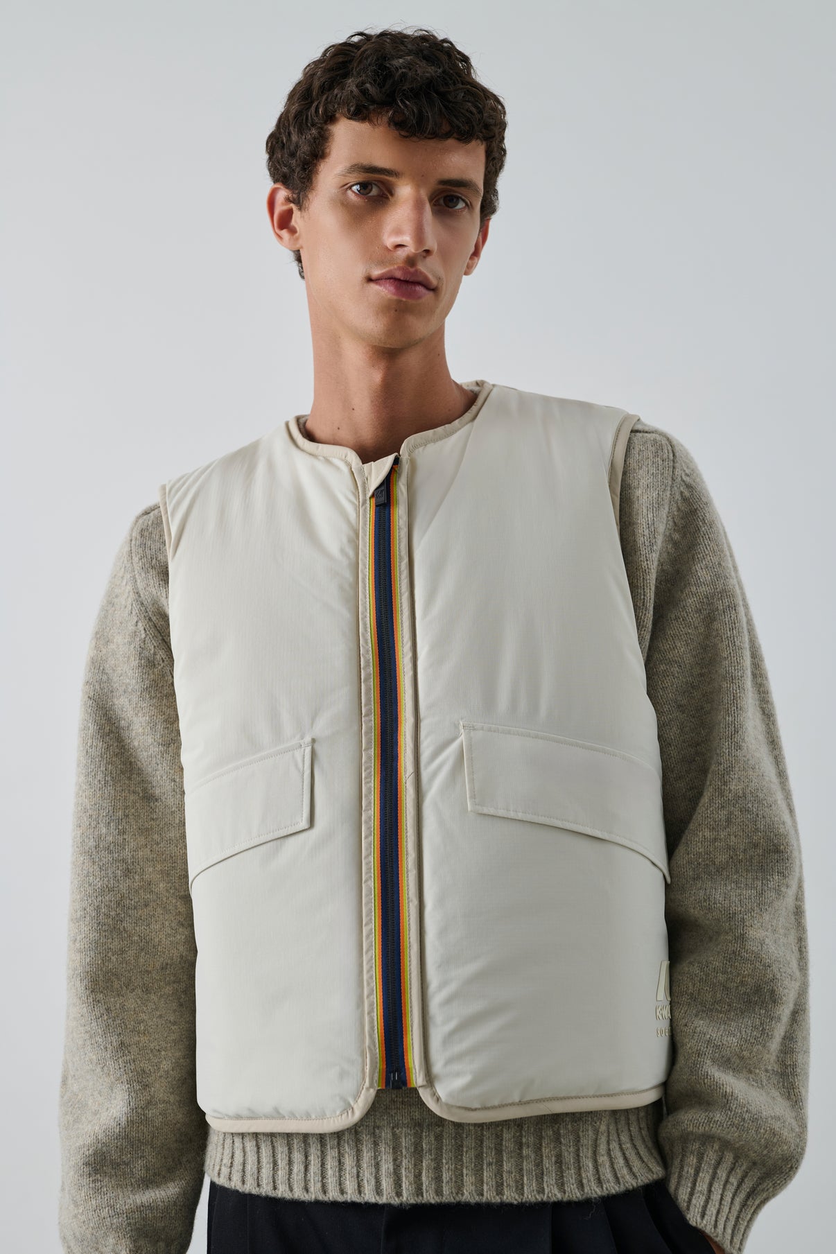 Blouson Wes - Mastic/Ecru - Femme vue 4