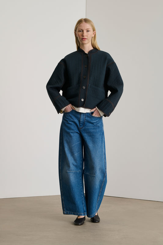 Veste Patchouli - Ardoise Foncée - Coton - Femme