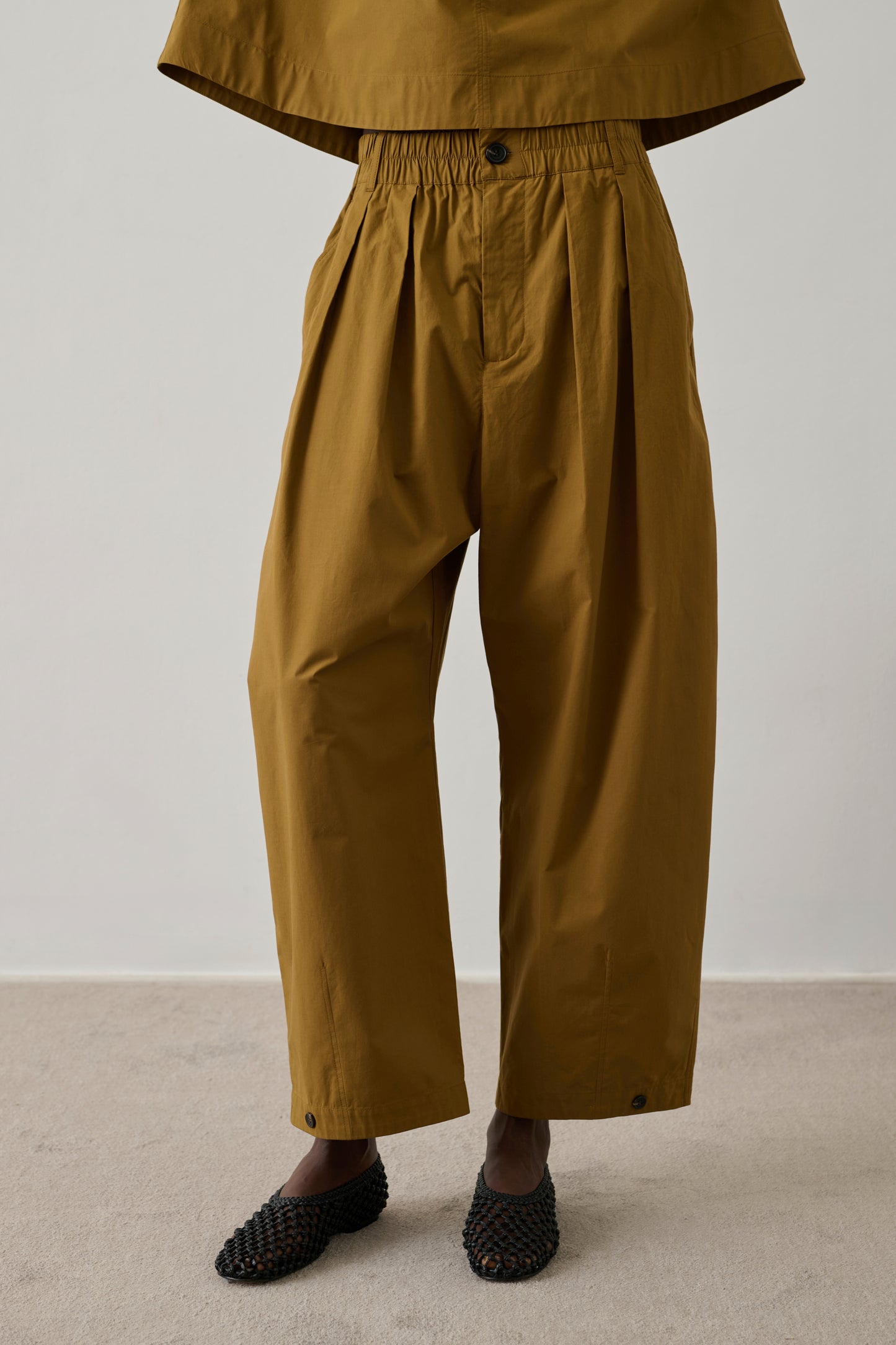 Pantalon Vernon - Caramel - Coton - Femme
