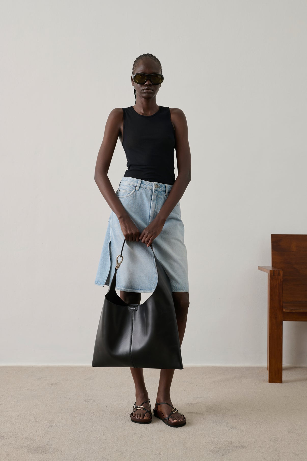 Jupe Elyne - Bleu Clair - Femme vue 4