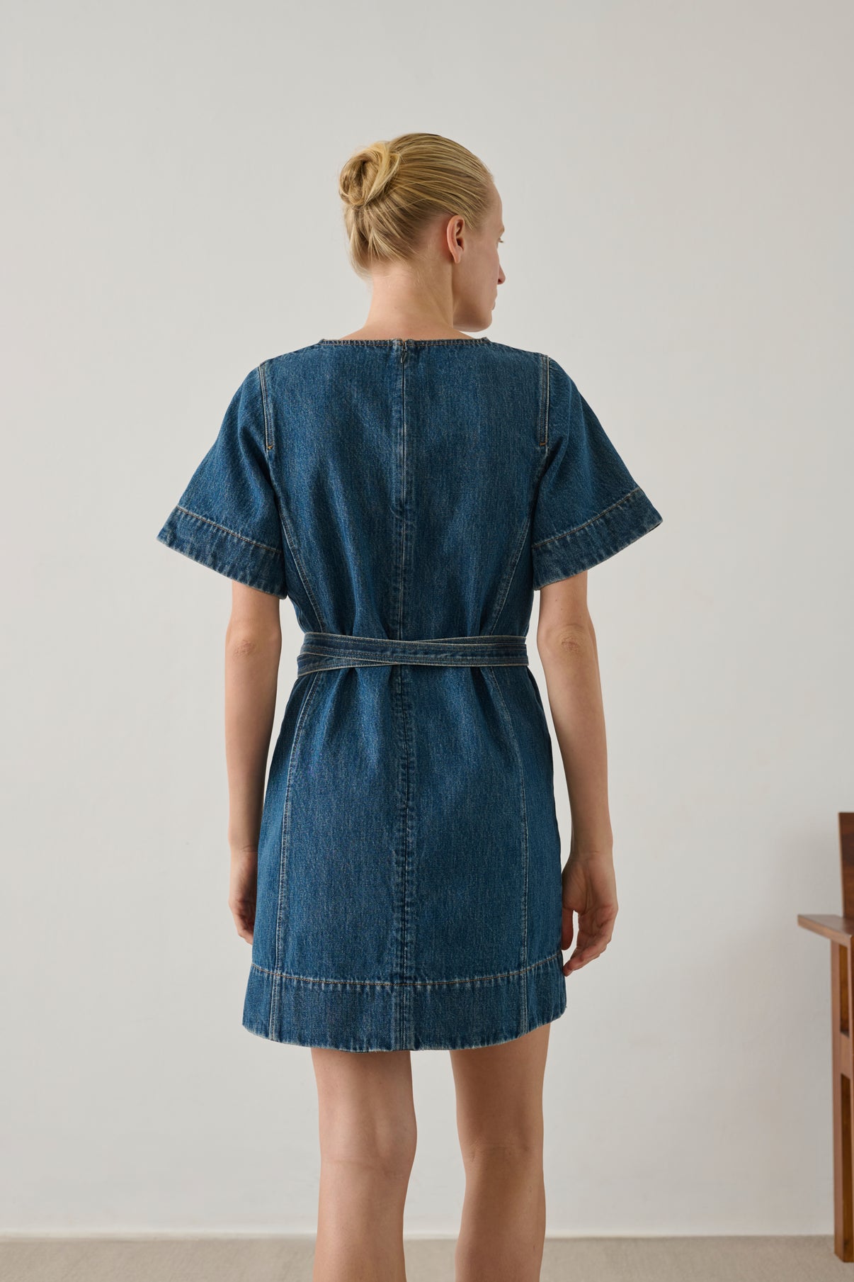 Robe Eclair - Bleu/Vert - Femme vue 4