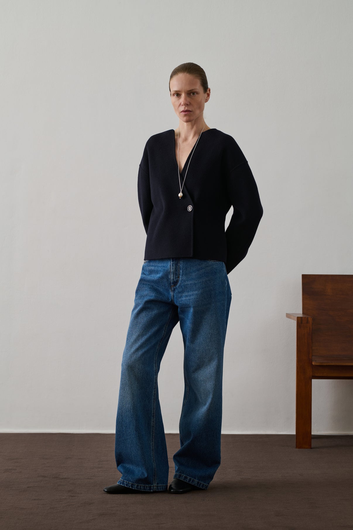 Veste Dream - Deep Navy - Laine - Femme vue 5