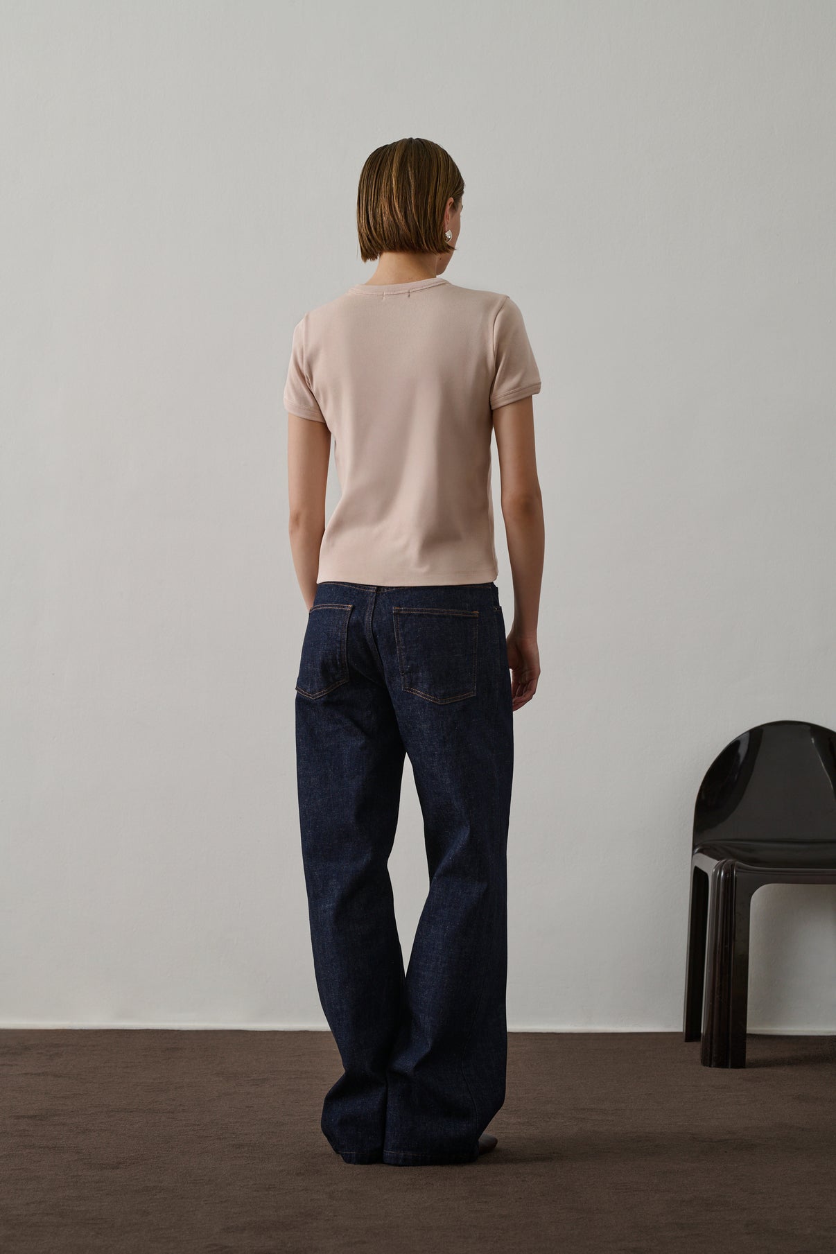 Tee-Shirt Aristide - Rose Pâle - Coton - Femme vue 3