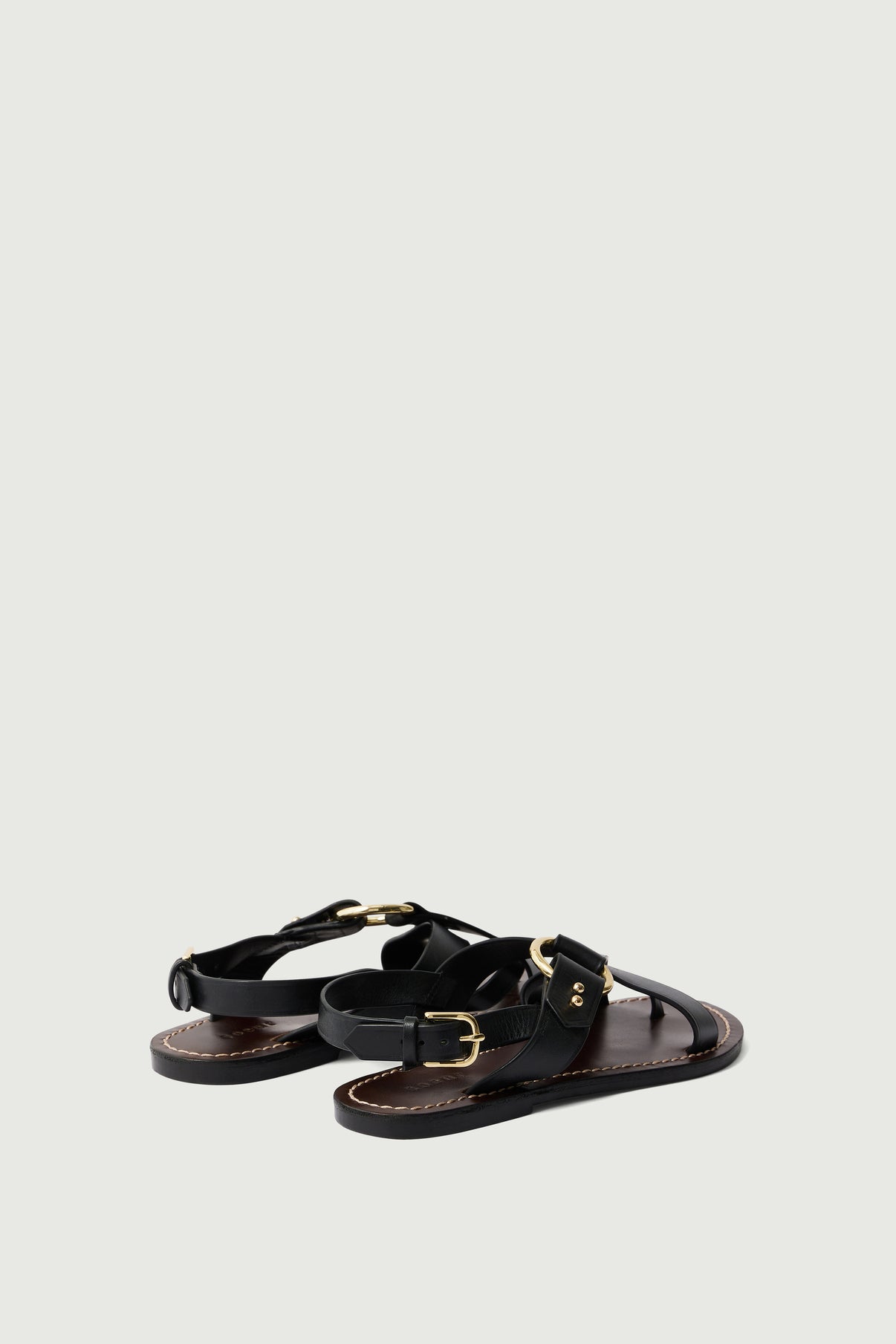 FLORENCE BLACK SANDALS vue 4