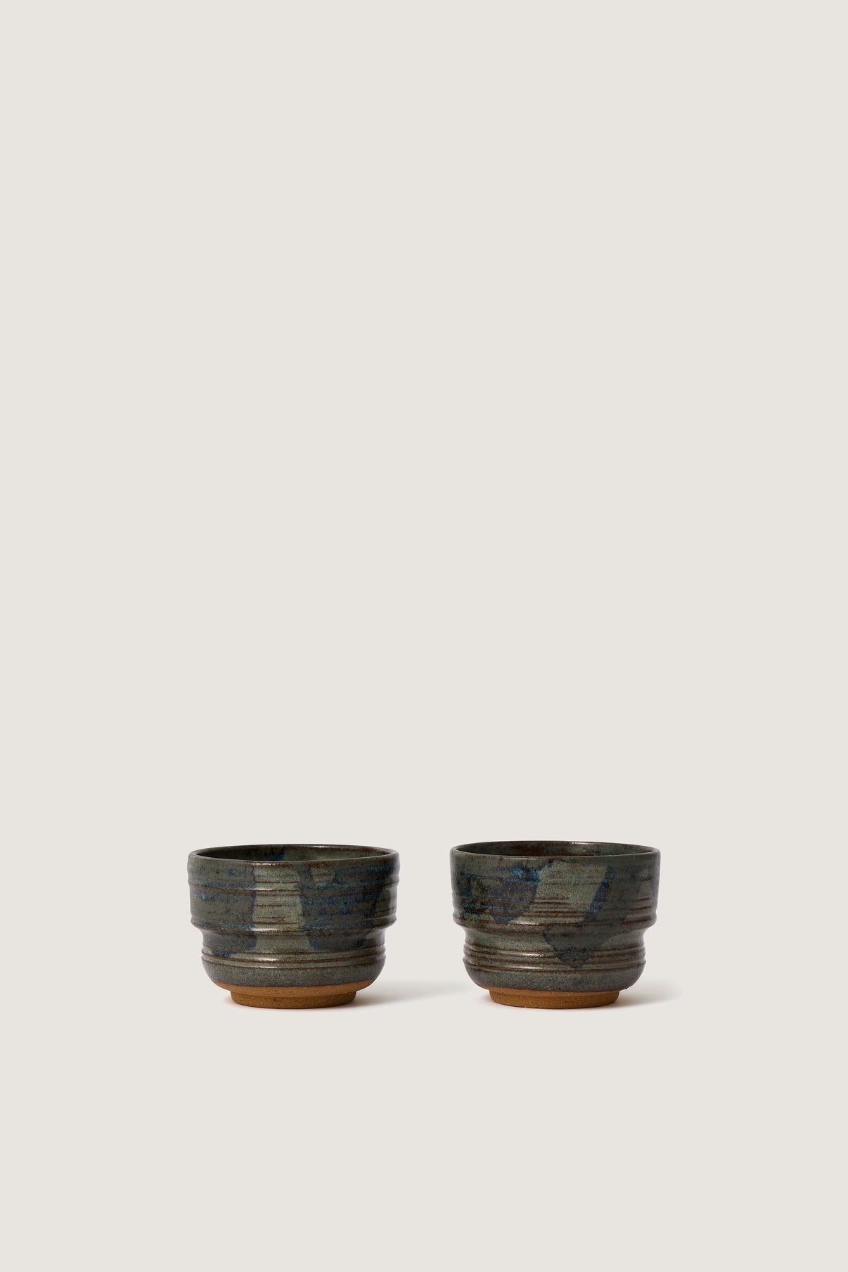 PAIR BLUE OF ATELIER PIERRE CULOT BOWLS vue 1